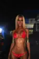 Escort Monster 72inch Island Kat Kiss me in the mouth