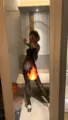 Escort Claire Feminine Tanned Use of fancy clothing/uniforms